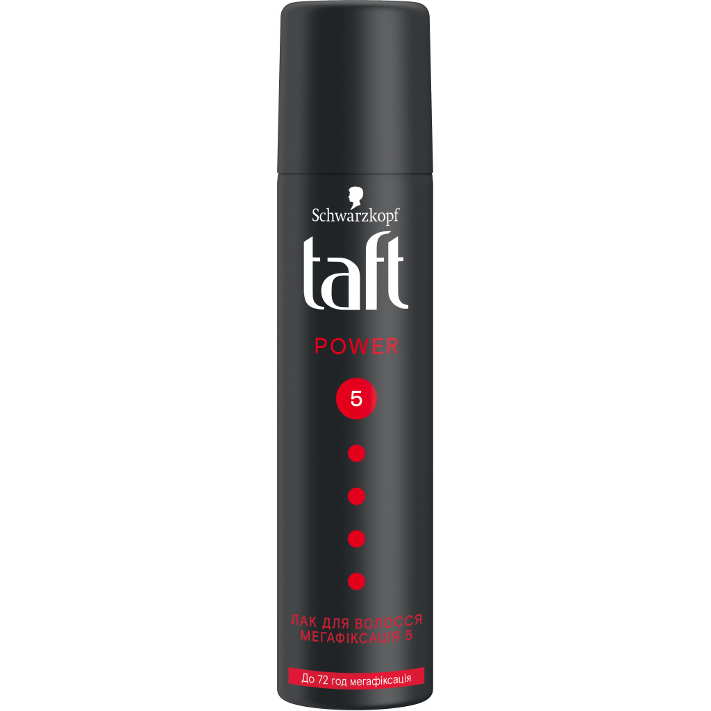 Лак для волос Taft Power Кофеин Фиксация 5 75 мл (9000101236477)