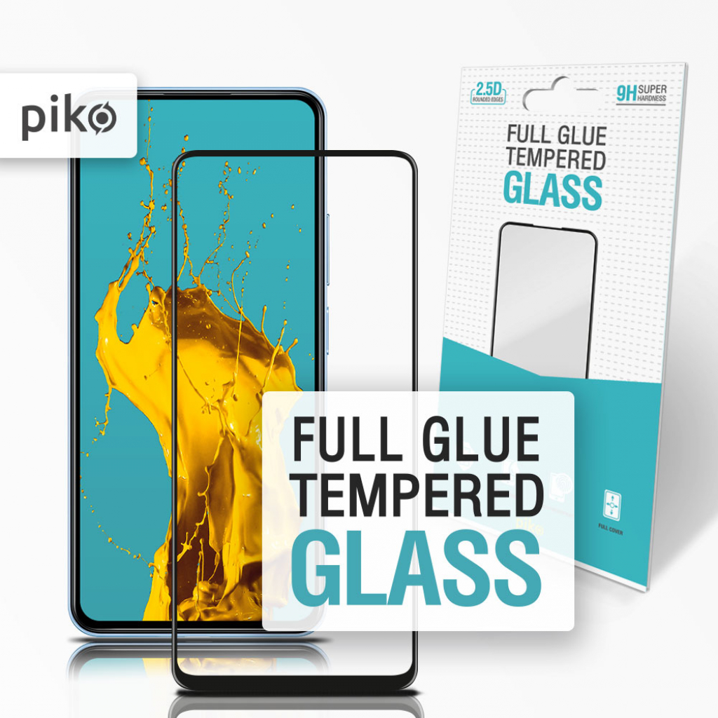 Скло захисне Piko Full Glue Xiaomi Poco X3 Pro (1283126511455)