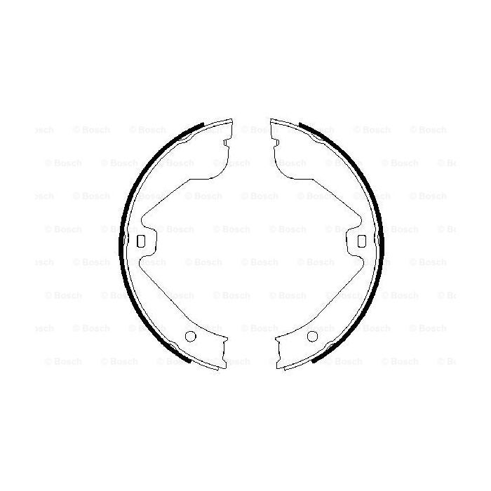 Гальмівні колодки Bosch 0 986 487 705 зображення 5
