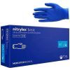 Медицинские перчатки Nitrylex нитриловые смотровые .L (пач-100 пар) синие (52-079)