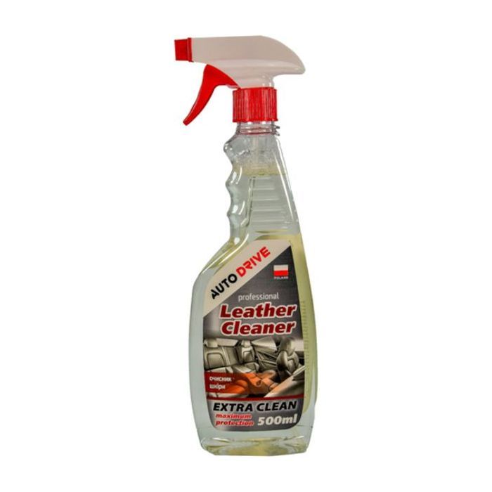 Автомобильный очиститель AUTO DRIVE кожи Leather Cleaner 500ml (AD0059)