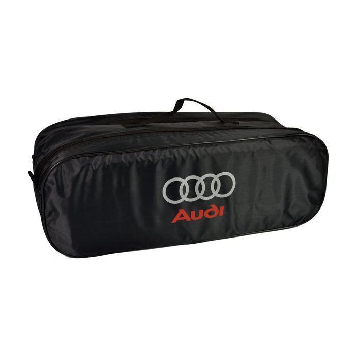 Сумка-органайзер Poputchik в багажник Audi черная (03-040-2Д)
