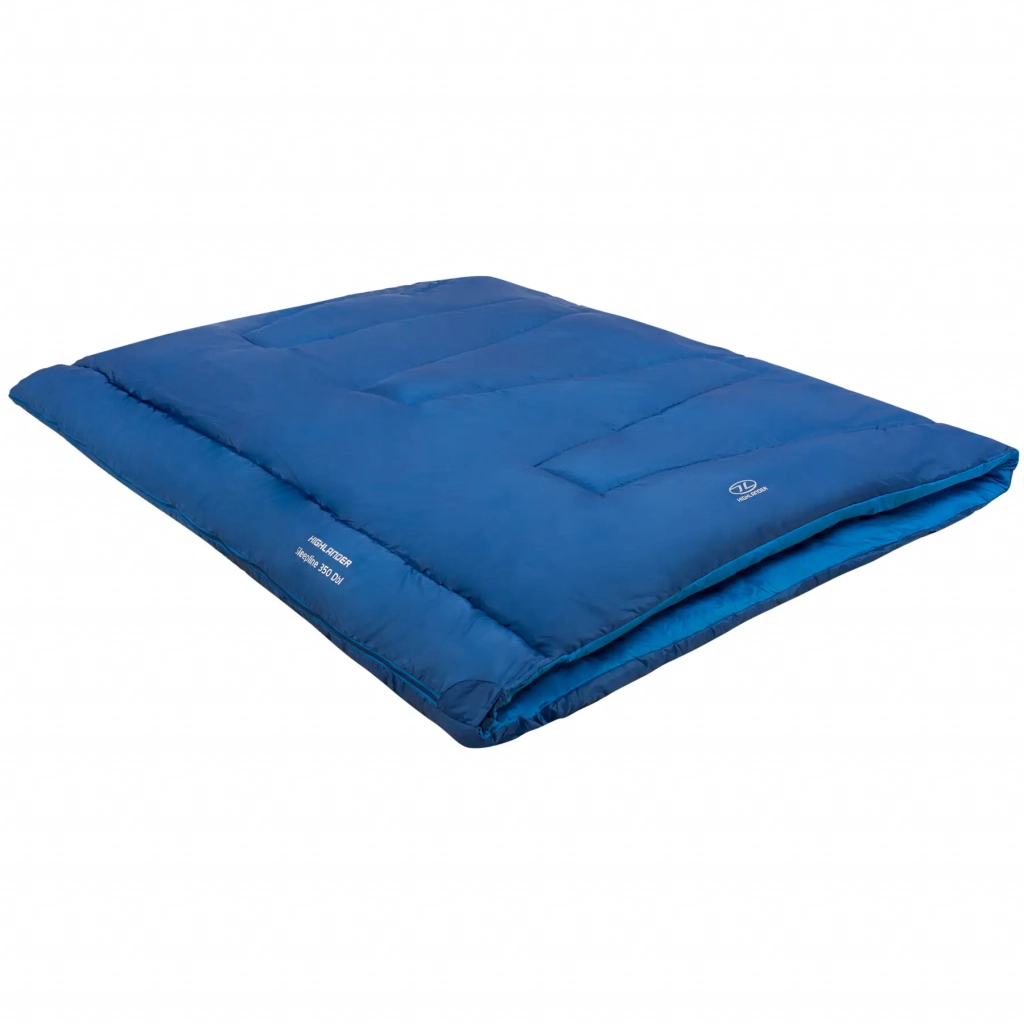 Спальний мішок Highlander Sleepline 350 Double +3C Deep Blue Left (925873)