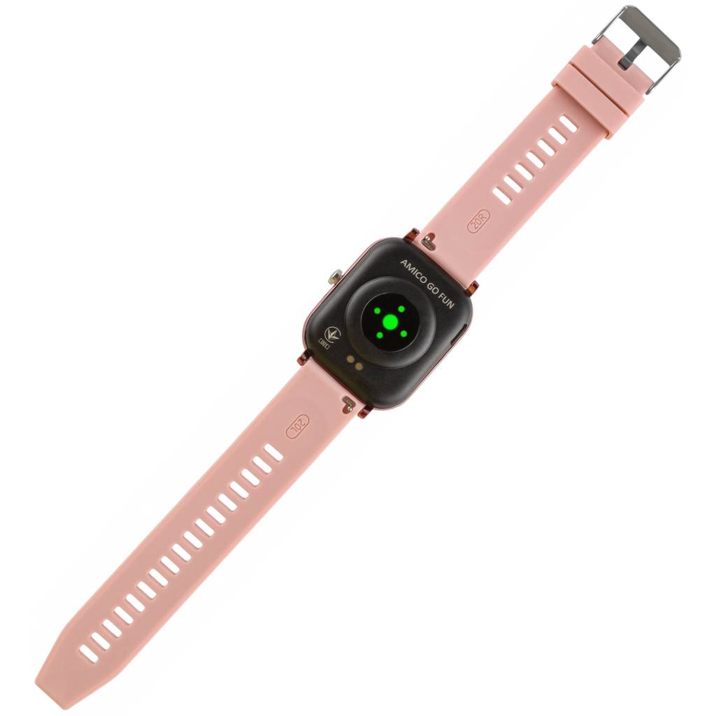 Смарт-часы Amico GO FUN Pulseoximeter and Tonometer pink (850475) изображение 2