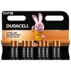 Батарейка Duracell AAA лужні 10 шт. в упаковці (5002509/5006462) изображение 2