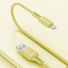 Дата кабель USB 2.0 AM to Lightning 1.2m 2.4A yellow Baseus (CALDC-0Y) зображення 5