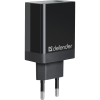 Зарядное устройство Defender UPA-101 black, 1 USB, QC 3.0, 18W (83573)