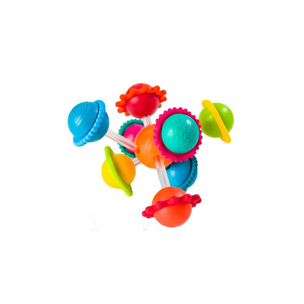Погремушка Fat Brain Toys прорезыватель Сенсорные шары Wimzle (F136ML) изображение 2