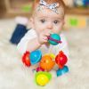 Погремушка Fat Brain Toys прорезыватель Сенсорные шары Wimzle (F136ML) изображение 4