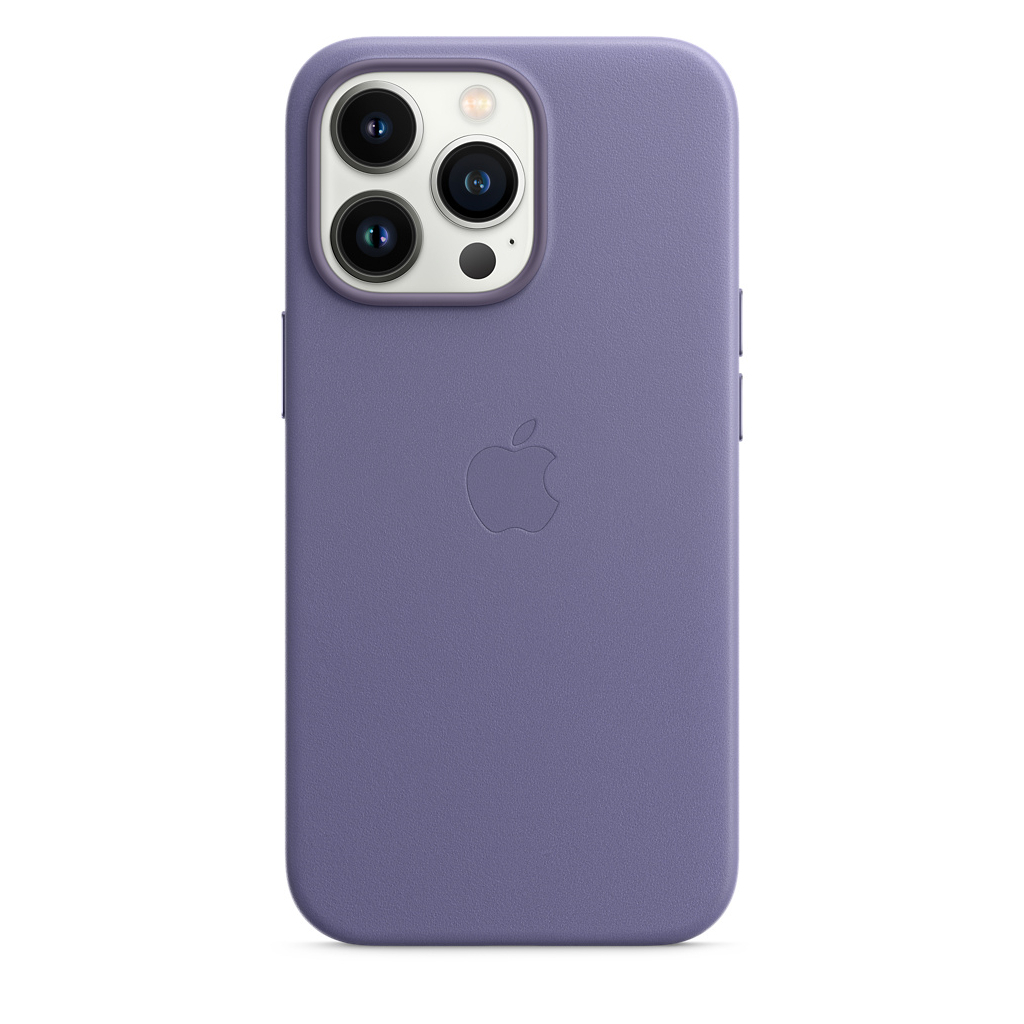 Чехол для мобильного телефона Apple iPhone 13 Pro Leather Case with MagSafe - Wisteria, Model A2 (MM1F3ZE/A) изображение 2