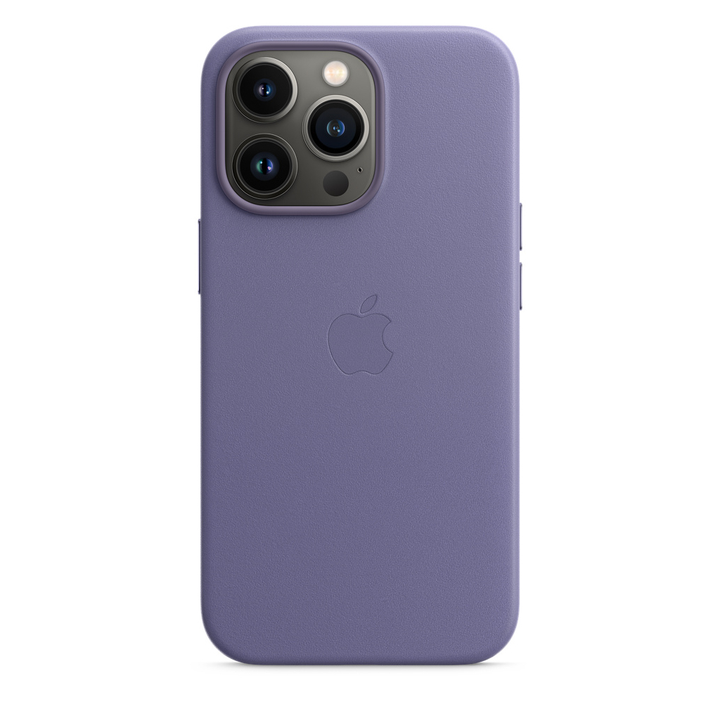 Чохол до мобільного телефона Apple iPhone 13 Pro Leather Case with MagSafe - Wisteria, Model A2 (MM1F3ZE/A)
