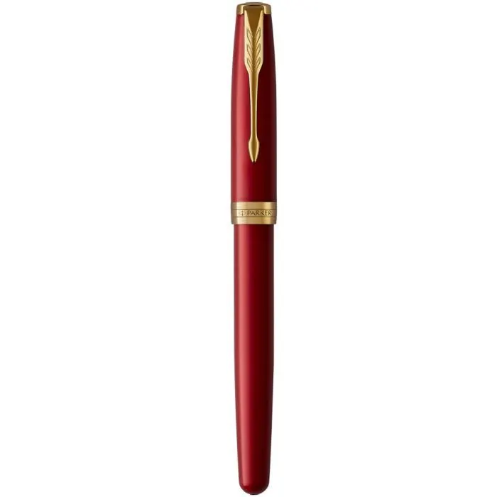 Ручка пір'яна Parker SONNET 17 Intense Red GT  FP F (86 215) зображення 2