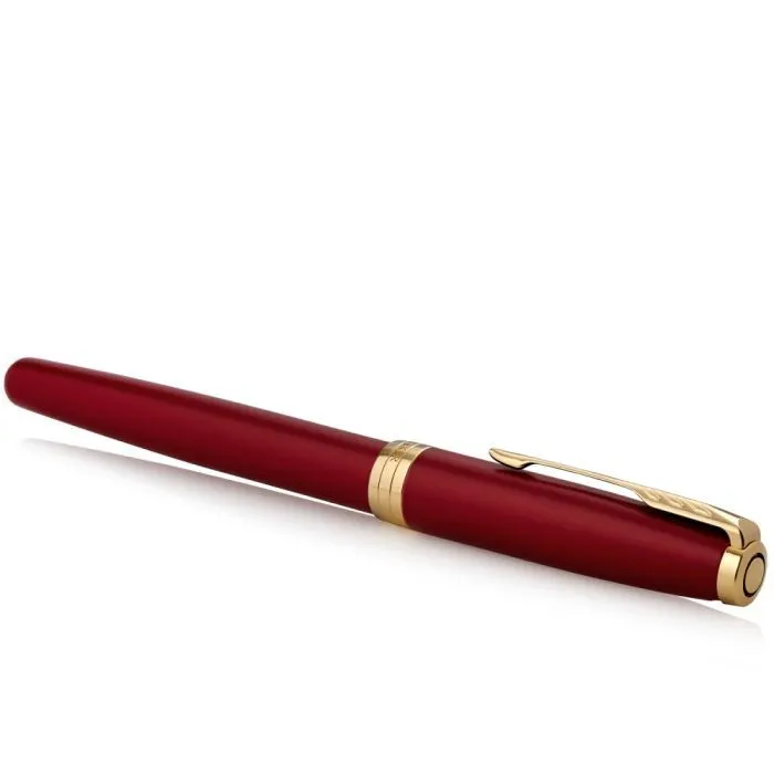 Ручка пір'яна Parker SONNET 17 Intense Red GT  FP F (86 215) зображення 4
