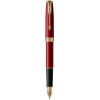 Ручка перьевая Parker SONNET 17 Intense Red GT  FP F (86 215)