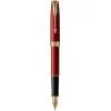 Ручка пір'яна Parker SONNET 17 Intense Red GT  FP F (86 215)