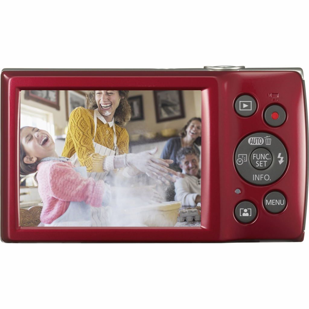 Цифровой фотоаппарат Canon IXUS 185 Red (1809C008) изображение 4