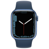 Смарт-годинник Apple Watch Series 7 GPS 41mm Blue Aluminium Case with Deep Navy S (MKN13UL/A) зображення 2