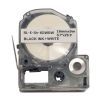 Лента для принтера этикеток UKRMARK RL-E-Sv-K5WBW-BK/WT, аналог LK5WBW. повышенной адгезии. 18 м (900284)
