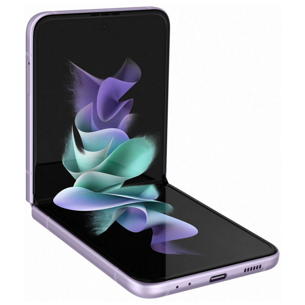 Мобільний телефон Samsung SM-F711B/256 (Galaxy Flip3 8/256Gb) Lavender (SM-F711BLVFSEK) зображення 5