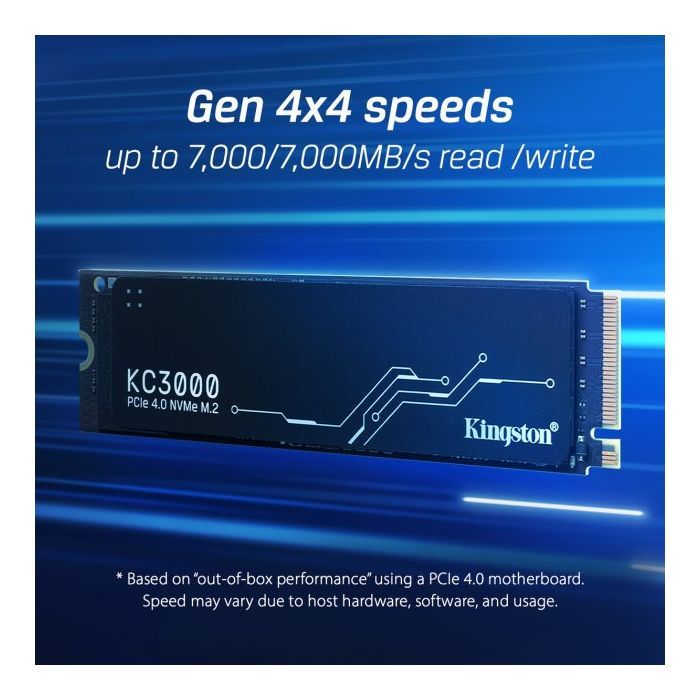 Накопитель SSD M.2 2280 2TB Kingston (SKC3000D/2048G) изображение 8