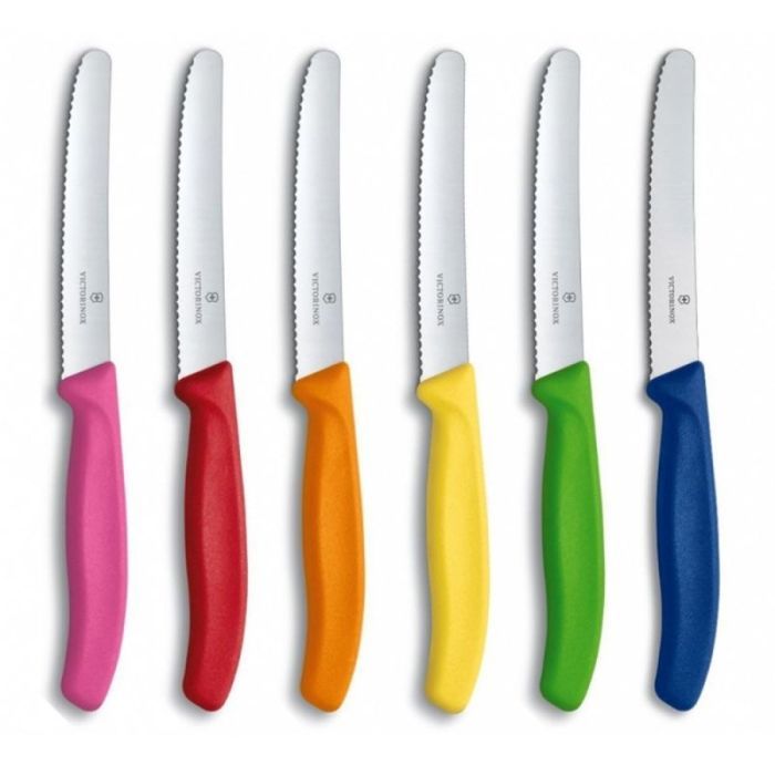 Набор ножей Victorinox SwissClassic TomatoSausage Set 6 шт Black (6.7833.6) изображение 2