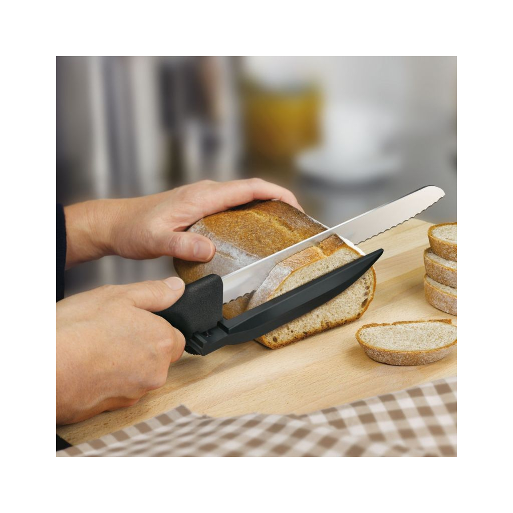 Кухонный нож Victorinox SwissClassic DUX 21 см Serrated Black (6.8663.21) изображение 4