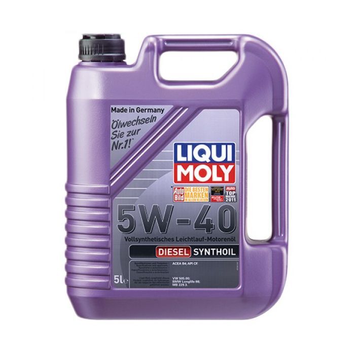 Моторное масло Liqui Moly Diesel Synthoil SAE 5W-40  5л. (1927)