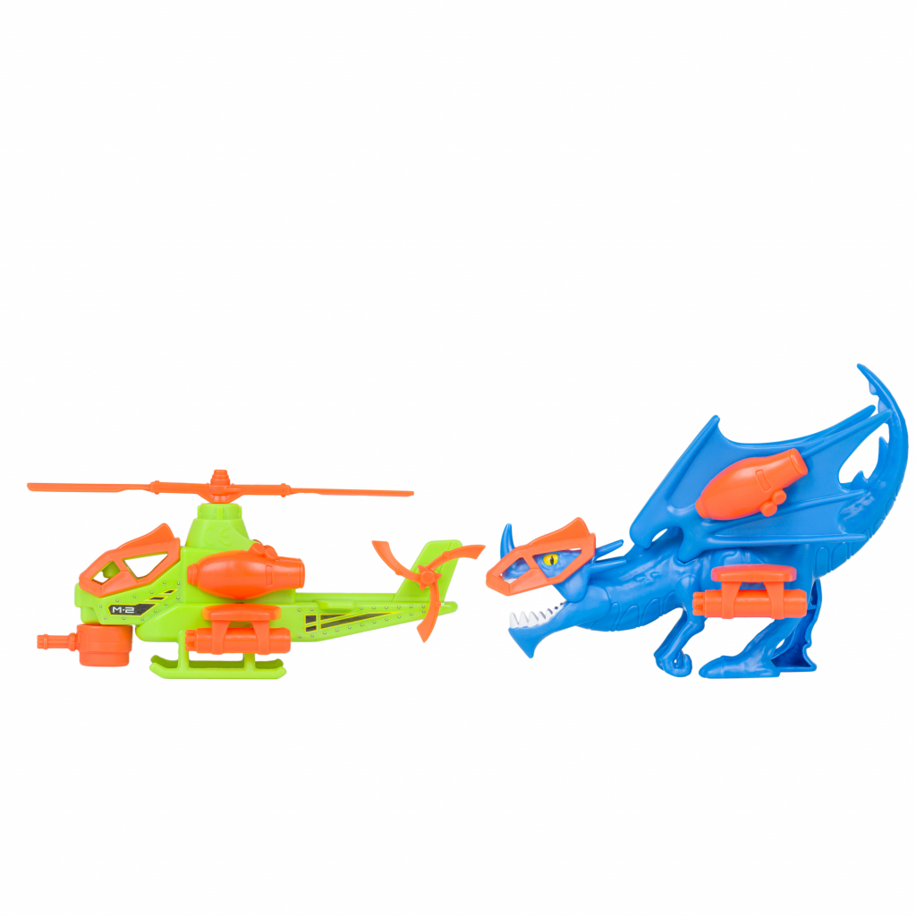 Игровой набор Road Rippers Snap'n Play Helicopter and monster (20302) изображение 2