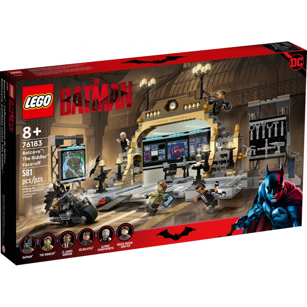 Конструктор LEGO Super Heroes Пещера Бэтмена: схватка с Загадчиком (76183)