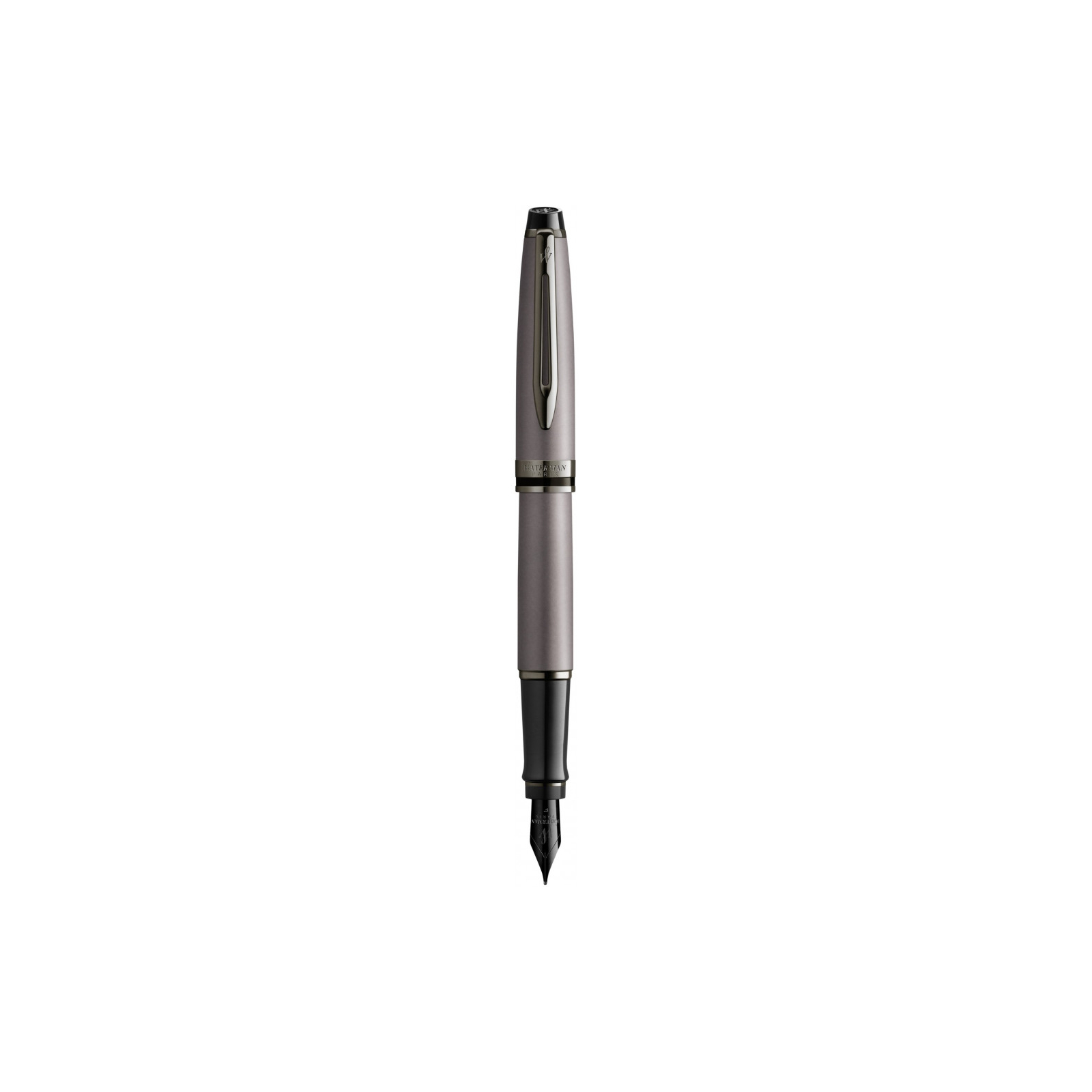 Ручка перьевая Waterman EXPERT Metallic Silver Lacquer RT  FP F (10 047)