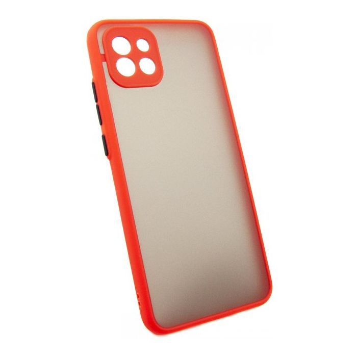 Чохол до мобільного телефона Dengos Matte Samsung Galaxy A03 (red) (DG-TPU-MATT-95) зображення 2