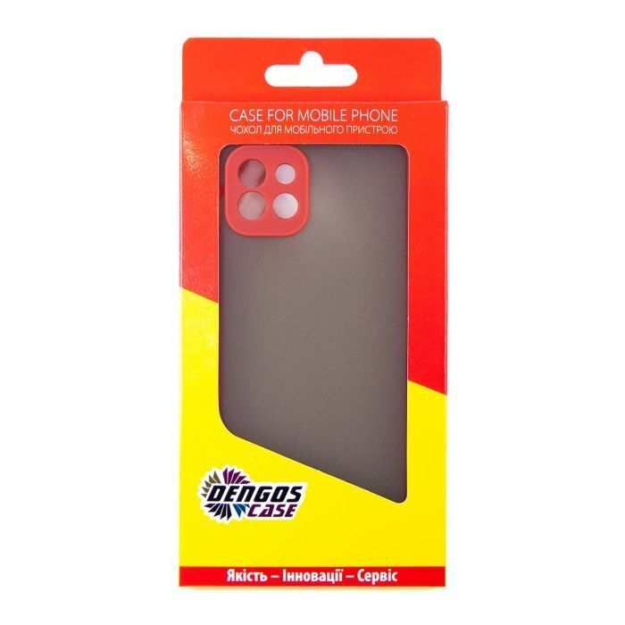 Чохол до мобільного телефона Dengos Matte Samsung Galaxy A03 (red) (DG-TPU-MATT-95) зображення 5