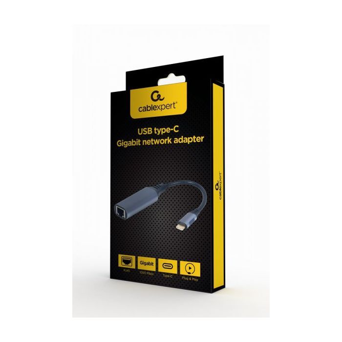 Адаптер Cablexpert USB type-C to Gigabit Lan (A-USB3C-LAN-01) изображение 3