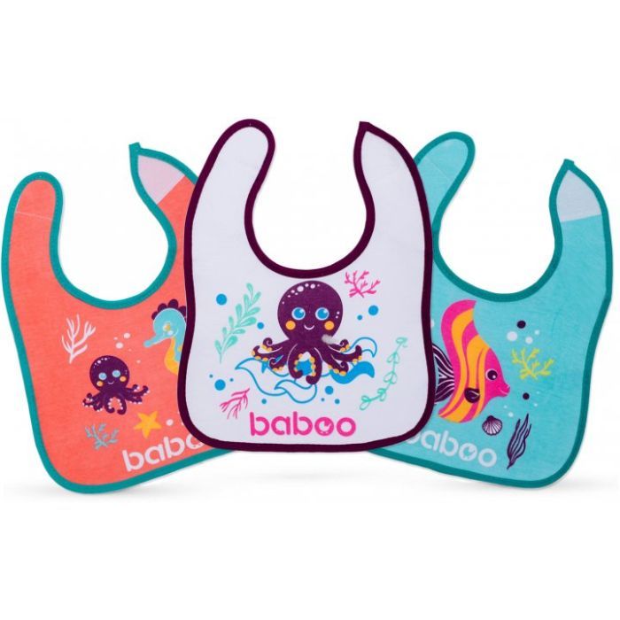 Слинявчик Baboo Sea Life 3 шт (90603) зображення 2