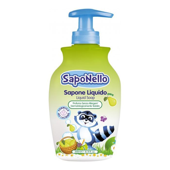 Детское мыло SapoNello Doccia Груша 300 мл (8001280013485)