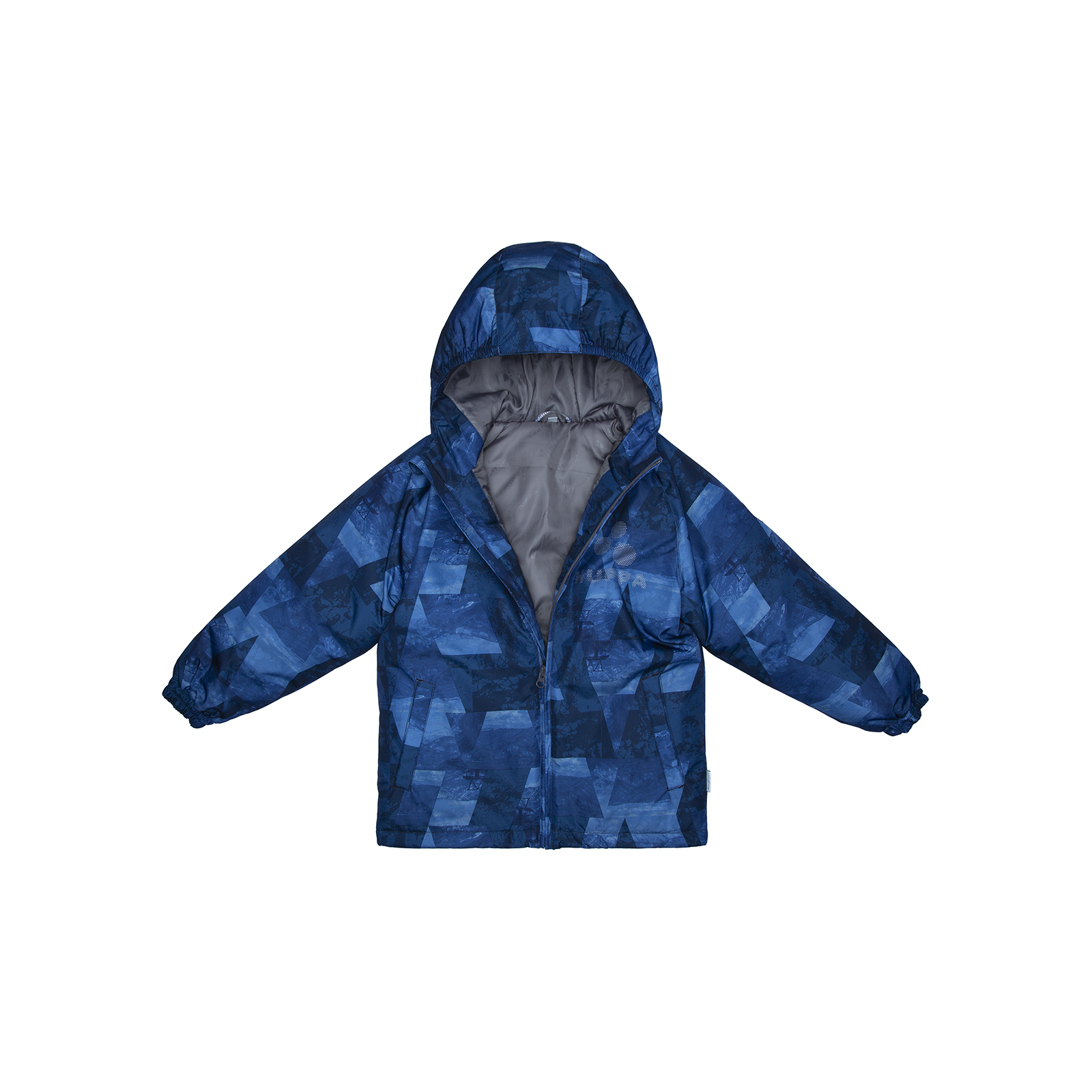 Куртка Huppa CLASSY 17710030 темно-синій з принтом 110 (4741468942568) зображення 3