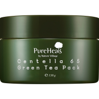 Фото - Маска для обличчя  PureHeal's Centella 65 Green Tea Pack 130 г (88094853373