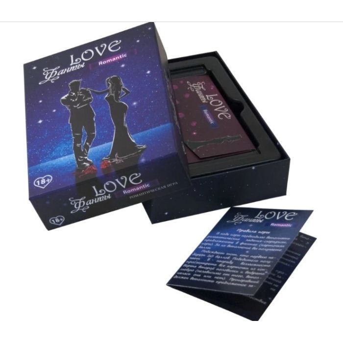 Настольная игра 18+ Bombat game Love Фанты Romantic (1000502) изображение 3