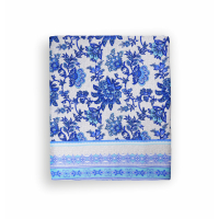 Photos - Tablecloth / Napkin Home Line Скатертина  рогожка блакитна, 150х220 см  129076 (129076)
