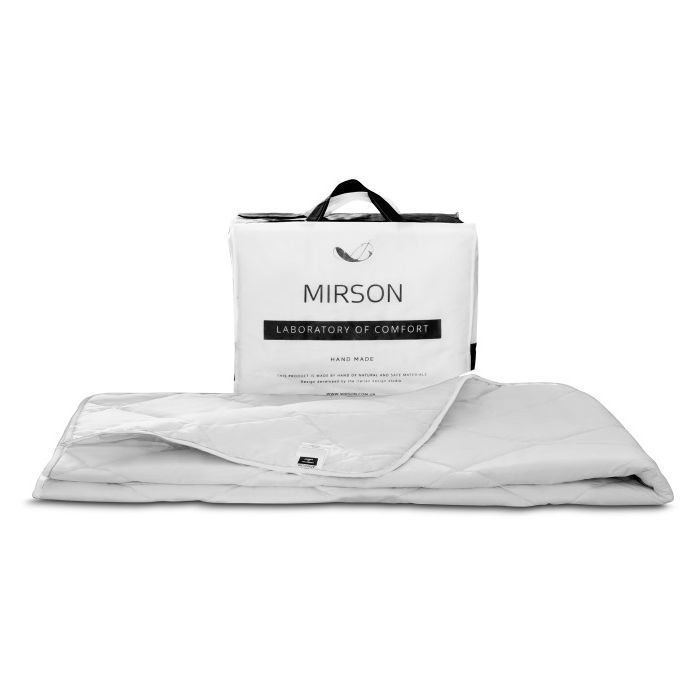 Ковдра MirSon шовкова Bianco 0782 літо 172x205 см (2200000145284) зображення 2