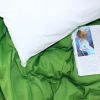 Постільна білизна MirSon Ranforce Elite Green Diego (11-2107 + 18-0130) 2х160х220 (2200004730820) зображення 3