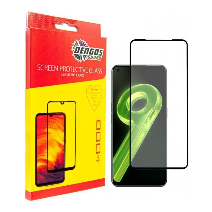 Скло захисне Dengos Full Glue Realme 9 Pro (TGFG-217)