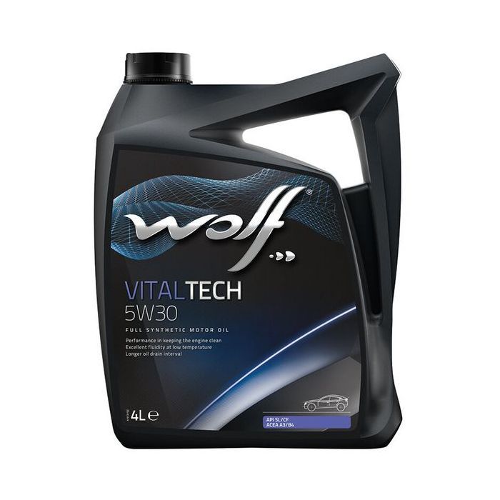 Моторное масло Wolf VITALTECH 5W30 4л (8309908)