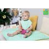 Слинявчик Еко Пупс Eco Cotton бандана 21x30 (ментол, зірочки) (BEC-011) зображення 3