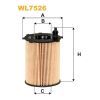 Фільтр масляний Wixfiltron WL7526