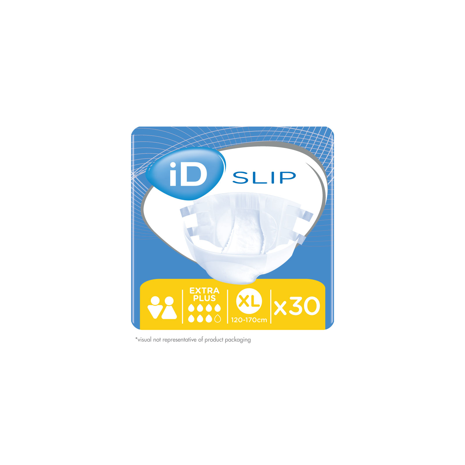Подгузники для взрослых ID Slip Extra Plus XL 30 шт (945431550)