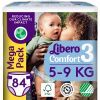 Подгузники Libero Comfort Размер 3 (5-9 кг) 84 шт (7322541756738)