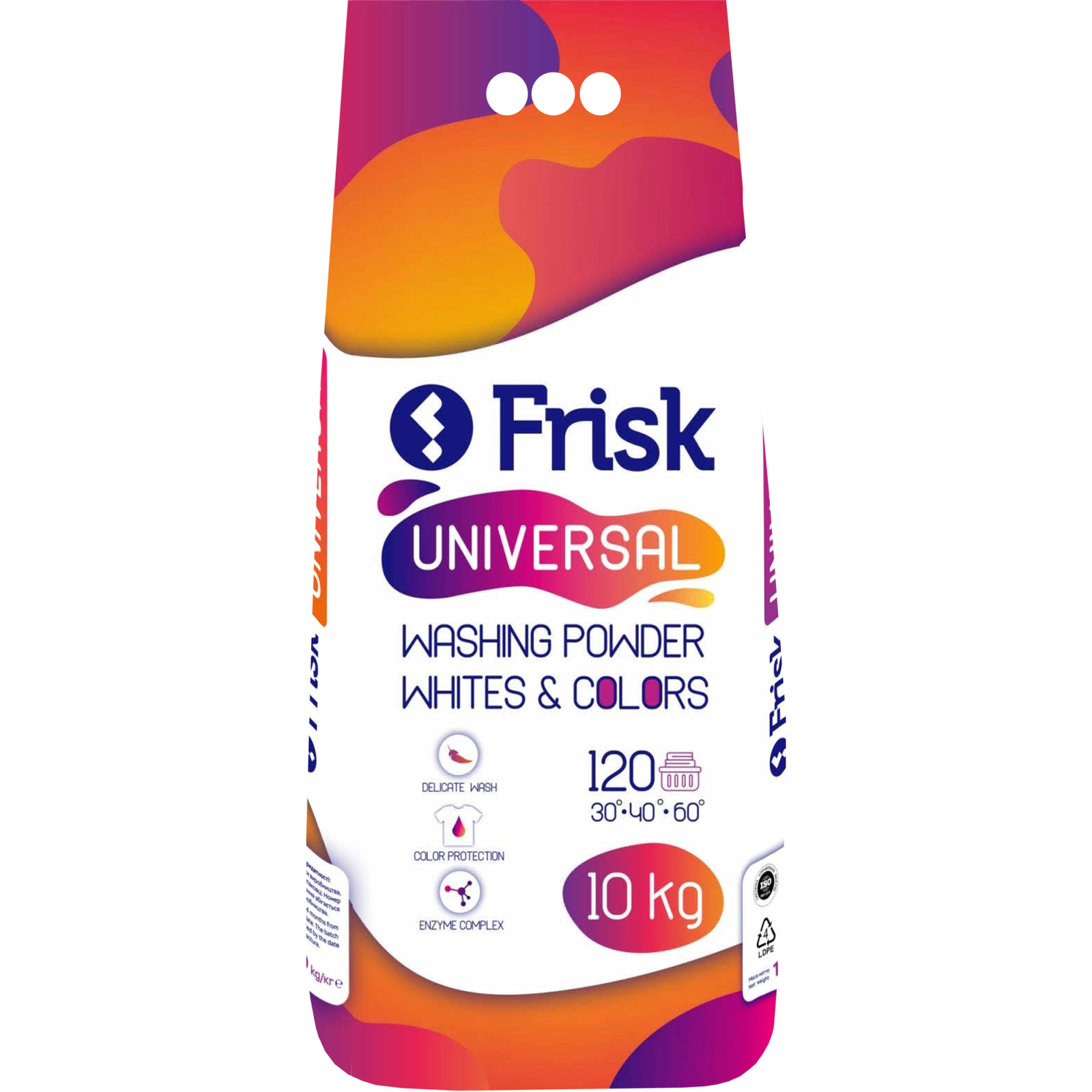 Стиральный порошок Frisk Universal 10 кг (4820197120963)