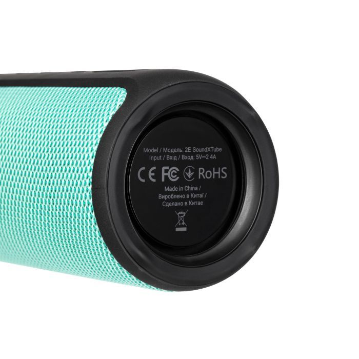 Акустична система 2E SoundXTube TWS MP3 Wireless Waterproof Red (2E-BSSXTWRD) зображення 7
