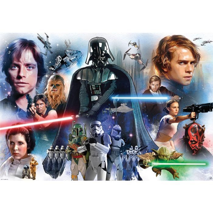 Стикер-наклейка ABYstyle Постер Star Wars "Group" 98x68 см (ABYDCO305)